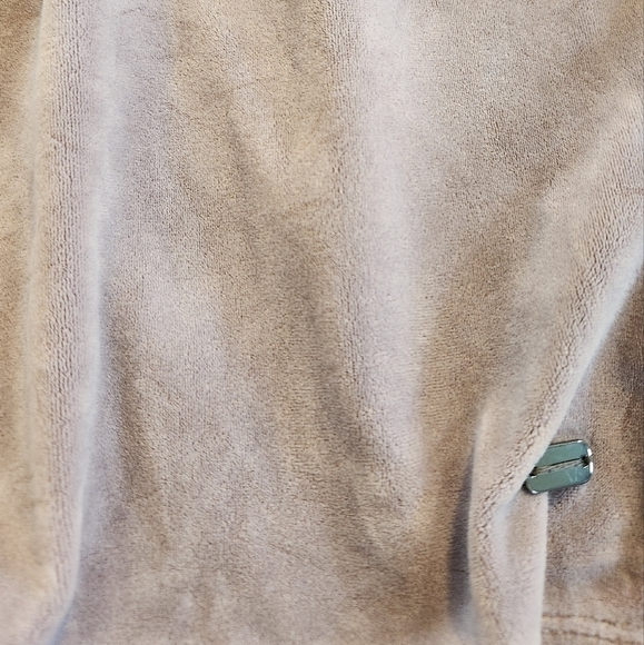 Dkny Lilac Velour Hoodie Large - Picture 7 of 7